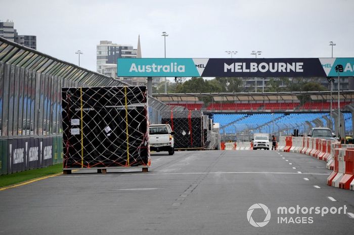 Arribo de los equipos