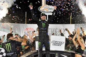 Race Winner Kurt Busch, Chip Ganassi Racing, Chevrolet Camaro Monster Energy