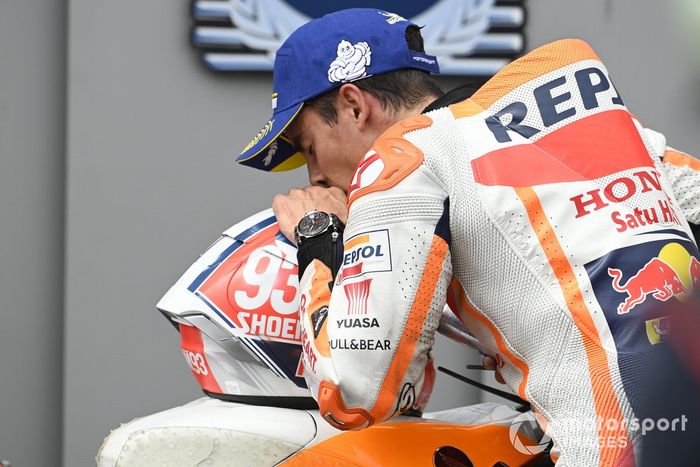 Ganador Marc Márquez, Repsol Honda Team en Parc Ferme