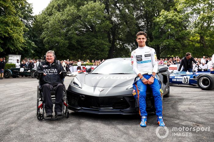 Sam Schmidt y Lando Norris
