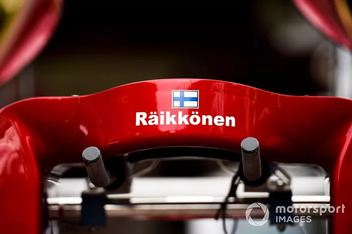 Reposacabezas de Kimi Raikkonen, Alfa Romeo Racing C38 