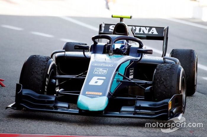 Ganador de la carrera Nicholas Latifi, Dams