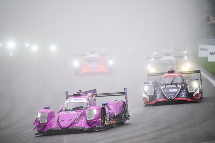 #99 AO Racing, ORECA LMP2 07: PJ Hyett, Dane Cameron, Jonny Edgar