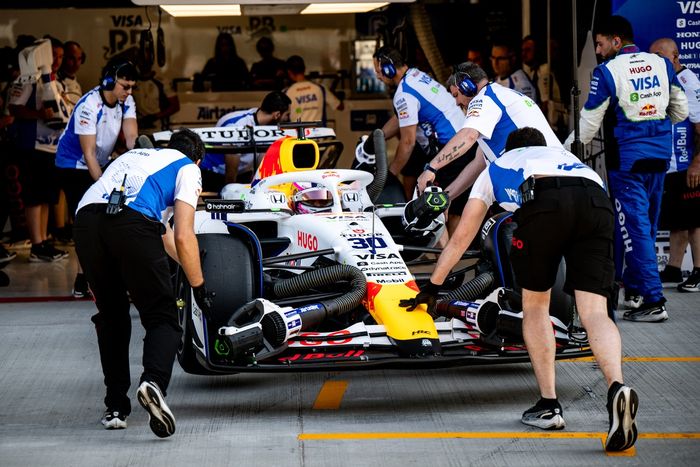 Liam Lawson, Racing Bulls, pruebas Pirelli Hungaroring