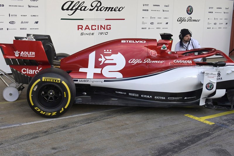 Alfa Romeo Racing C38 detail