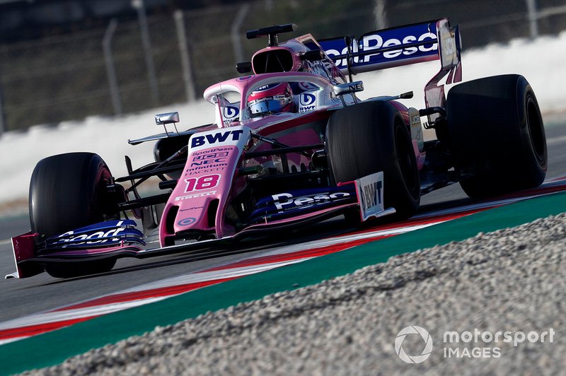 14. Лэнс Стролл, Racing Point RP19 – 1:17.556 (шины C5, 7-й день)