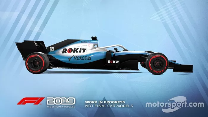 Livrée Williams dans F1 2019