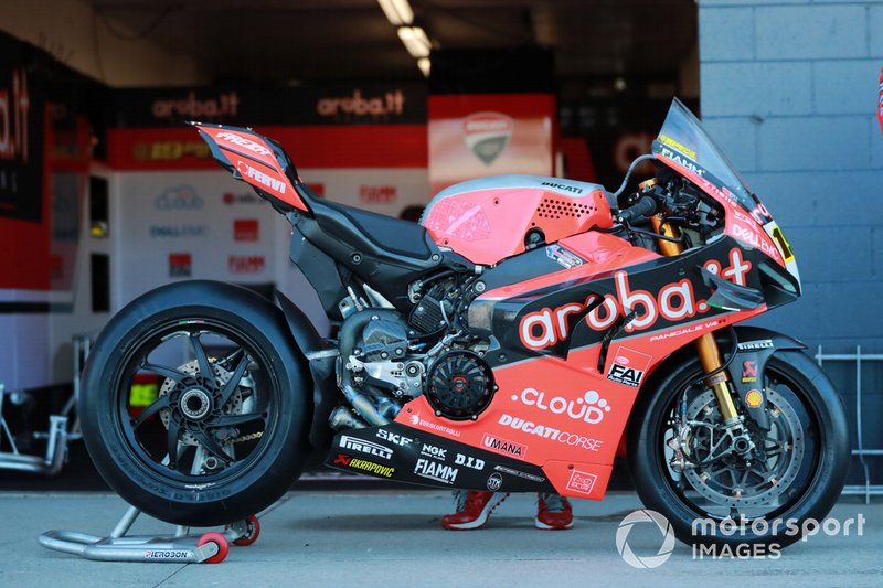 La Ducati Panigale V4R di Alvaro Bautista, Aruba.it Racing-Ducati Team
