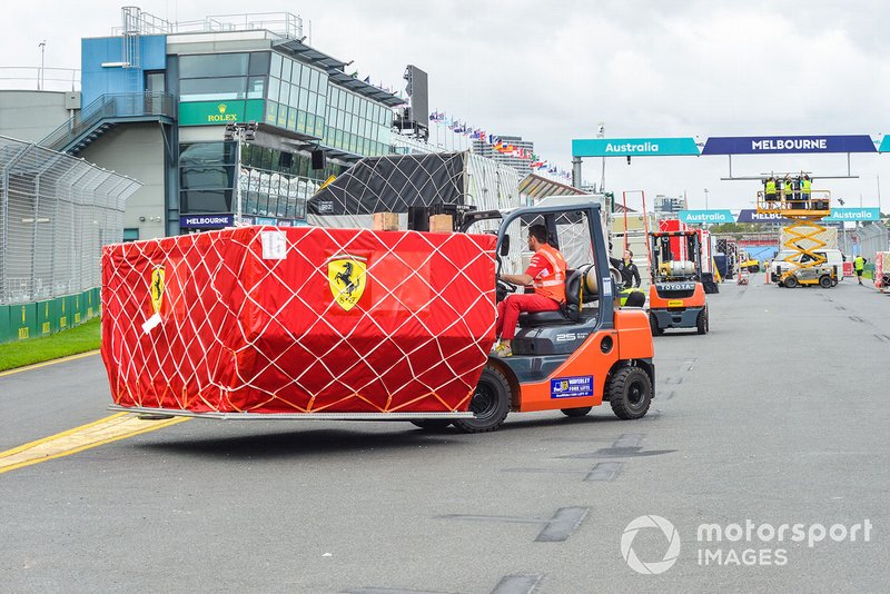 Puesta en marcha para el Gran Premio de Melbourne