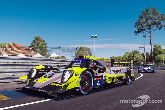 #4 Bykolles - Burst Esport Oreca 07 LMP2: Tom Dillmann, Esteban Guerrieri, Jernej Simoncic, Jesper Pedersen