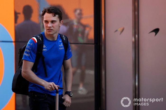 Oscar Piastri, piloto reserva del equipo Alpine F1 