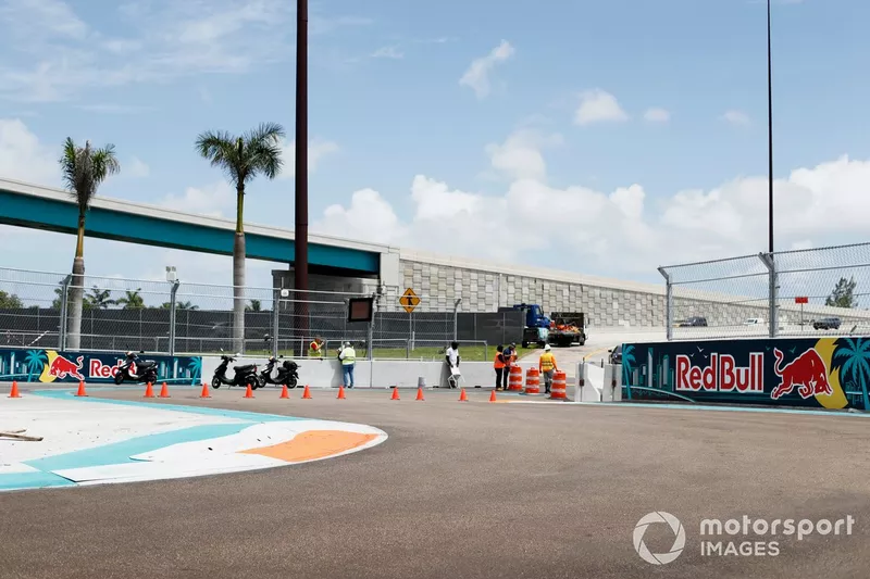 A view of the track
