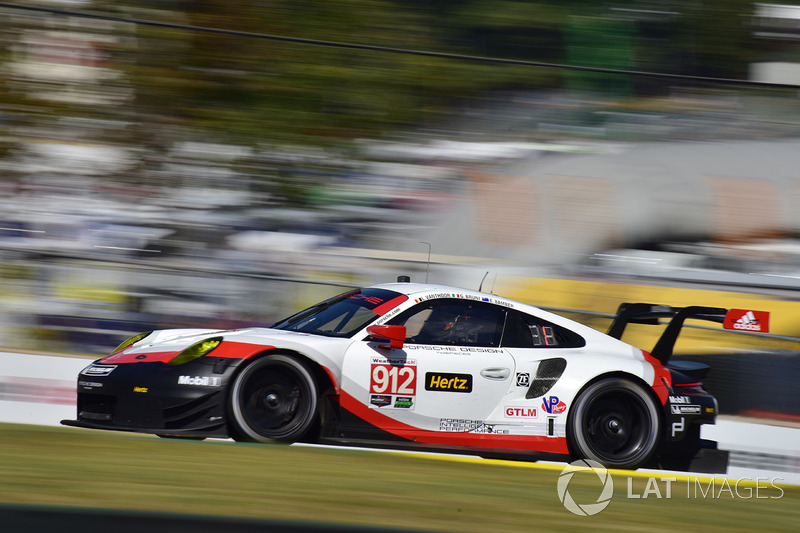 #912 Porsche Team North America Porsche 911 RSR: Gianmaria Bruni, Laurens Vanthoor, Earl Bamber