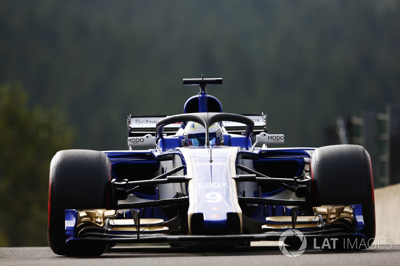 Marcus Ericsson, Sauber C36, with halo