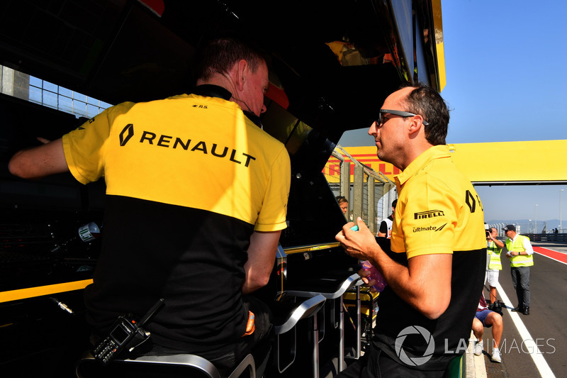 Алан Пермейн, гоночний інженер Renault Sport F1 Team, Роберт Кубіца, Renault Sport F1 Team