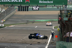 Антоніо Джовінаццці, Sauber C36, після аварії