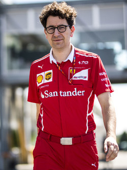 Mattia Binotto, directeur technique de Ferrari