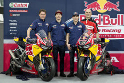 Nicky Hayden, Honda World Superbike Team; Stefan Bradl, Honda World Superbike Team