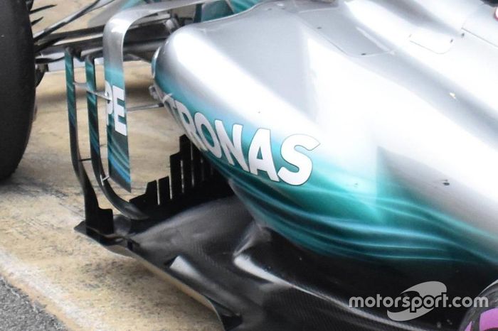 Mercedes AMG F1 W08, detalle
