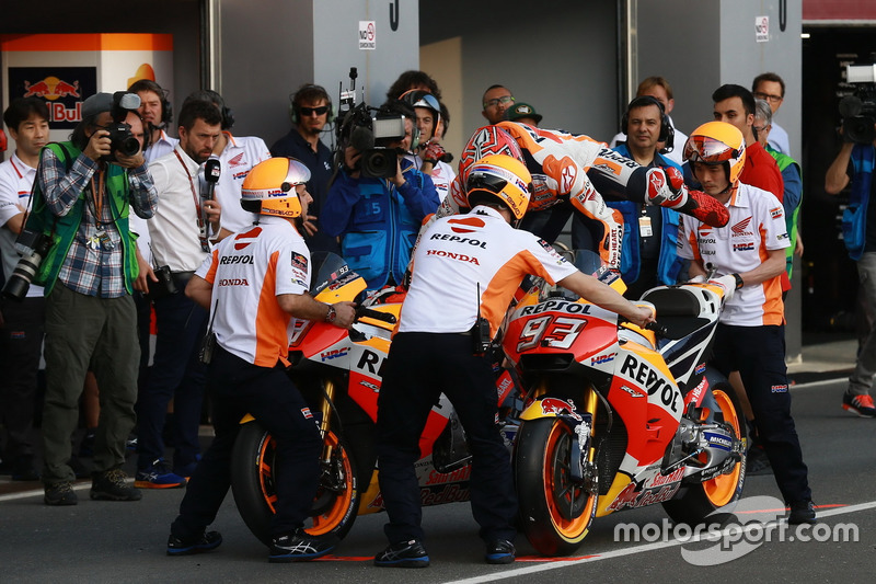 Marc Márquez change de moto