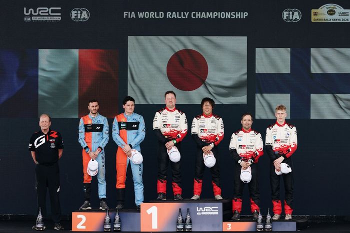Takamoto Katsuta, Aaron Johnston, Toyota Gazoo Racing WRT, Adrien Fourmaux, Alexandre Coria, Hyundai World Rally Team, Sami Pajari, Marko Salminen, Toyota Gazoo Racing WRT2