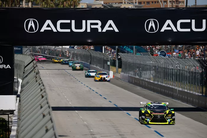 #12 Vasser Sullivan Racing Lexus RC F GT3: Aaron Telitz, Benjamin Pedersen, Orey Fidani