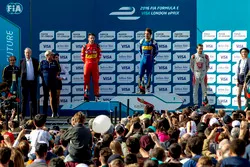 Podium: Race winner Nicolas Prost, Renault e.Dams; second place Daniel Abt, ABT Schaeffler Audi Spor