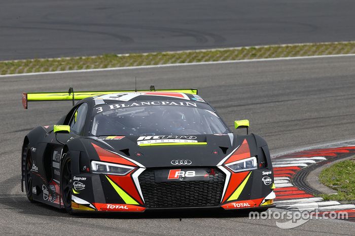 Pela etapa Sprint da Blancpain GT Series, os brasileiros da Audi, Sergio Jimenez e Rodrigo Baptista finalizaram em 11°
