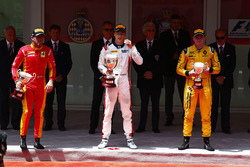 Podium: winner Artem Markelov, RUSSIAN TIME, second place Norman Nato, Racing Engineering, third place Oliver Rowland, MP Motorsport