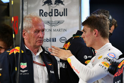 Dr Helmut Marko, Red Bull Motorsporları Danışmanı ve Max Verstappen, Red Bull Racing