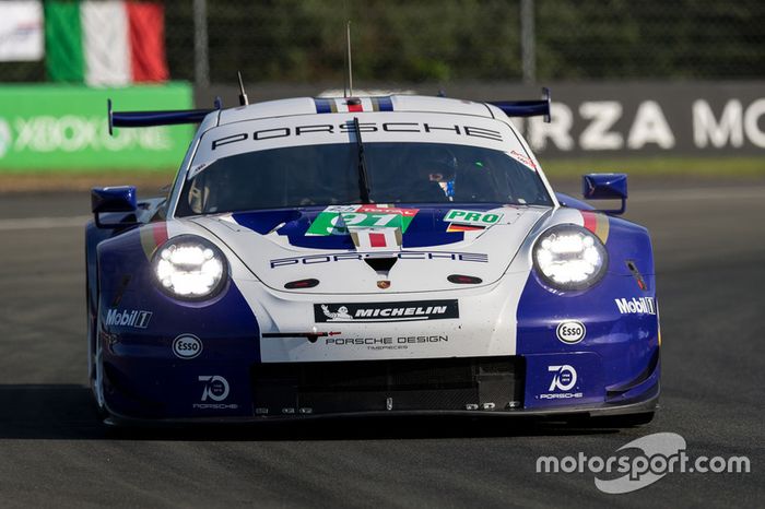 #91 Porsche GT Team Porsche 911 RSR: Richard Lietz, Gianmaria Bruni, Frédéric Makowiecki