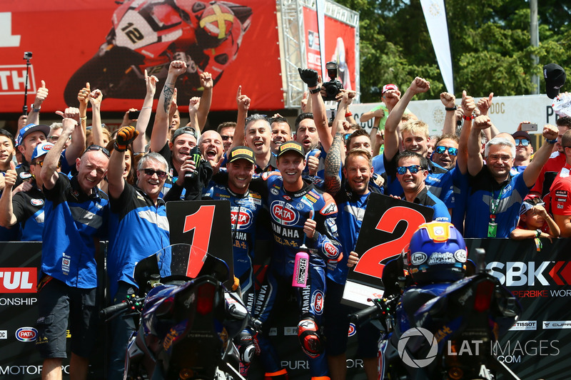 Alex Lowes, Pata Yamaha, Michael van der Mark, Pata Yamaha