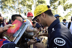 Daniel Ricciardo, Red Bull Racing met de fans
