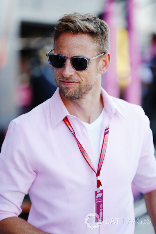 Former world Champion Jenson Button