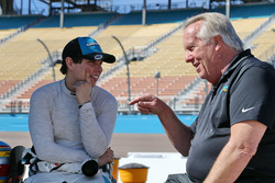 Gabby Chaves, Harding Racing con el manager del equipo Larry Curry