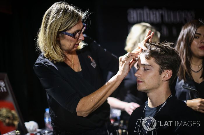 Charles Leclerc, Sauber en el Amber Lounge Fasion Show