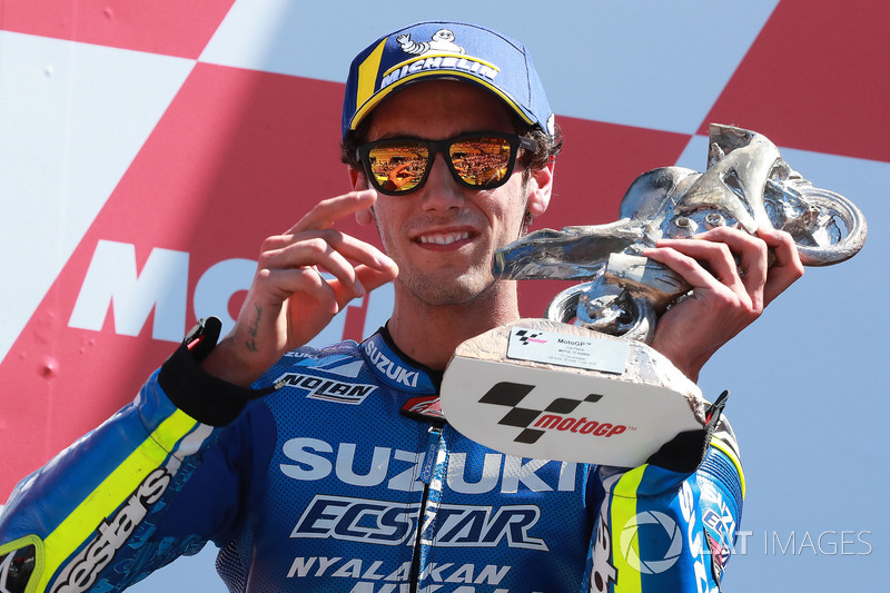 Podio: Alex Rins, Team Suzuki MotoGP