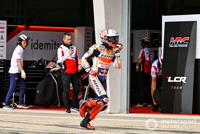 Les 3 chutes de Marc Márquez aux qualifications du GP d'Allemagne