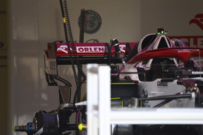 Detalle del Alfa Romeo Racing C41