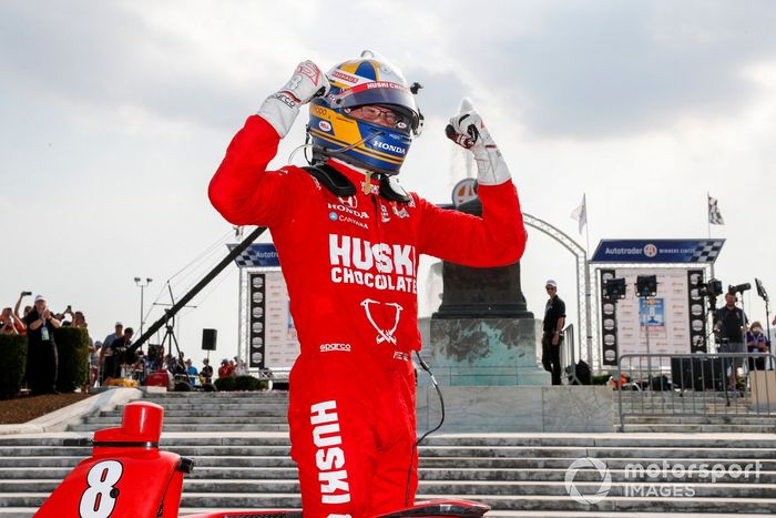 Ganador Marcus Ericsson, Chip Ganassi Racing Honda