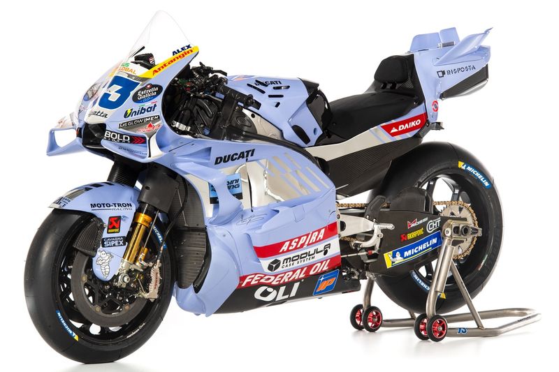 Fotogallery MotoGP | Ecco la livrea 2025 delle Ducati di Gresini Racing