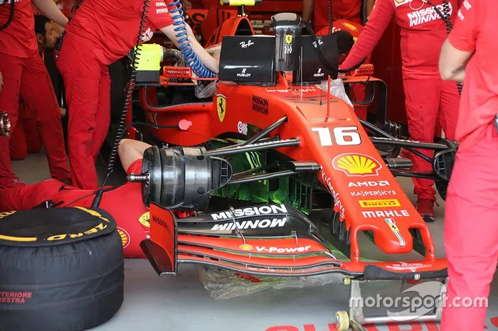 Detalle tecnico ferrari
