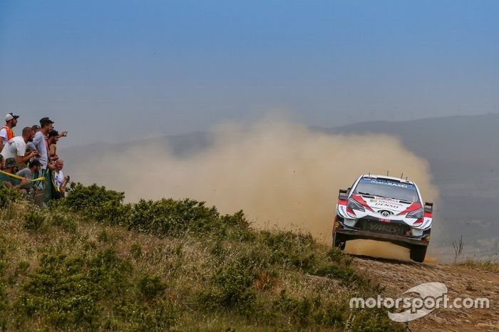 Juho Hänninen, Tomi Tuominen, Tommi Mäkinen Racing Toyota Yaris WRC