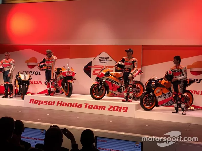 Mick Doohan, Marc Márquez, Jorge Lorenzo, Alex Crivillé, Honda HRC