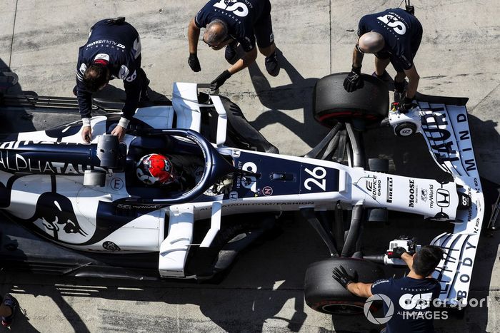 Daniil Kvyat, AlphaTauri AT01