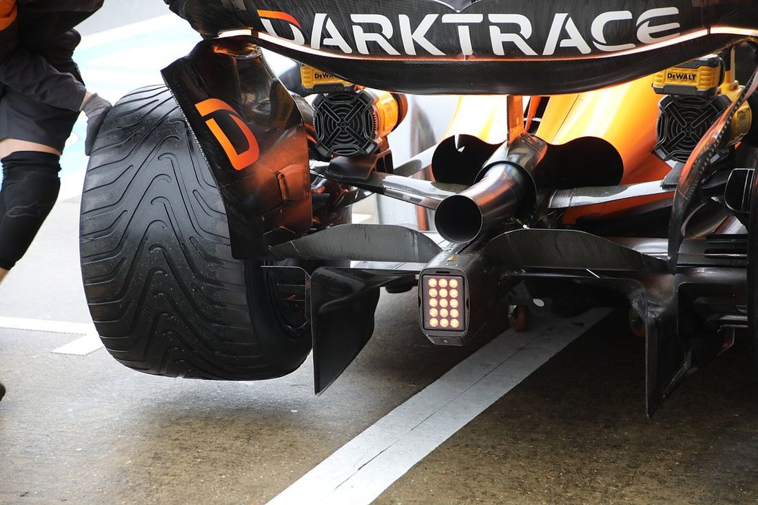 Szczegóły techniczne McLaren MCL38