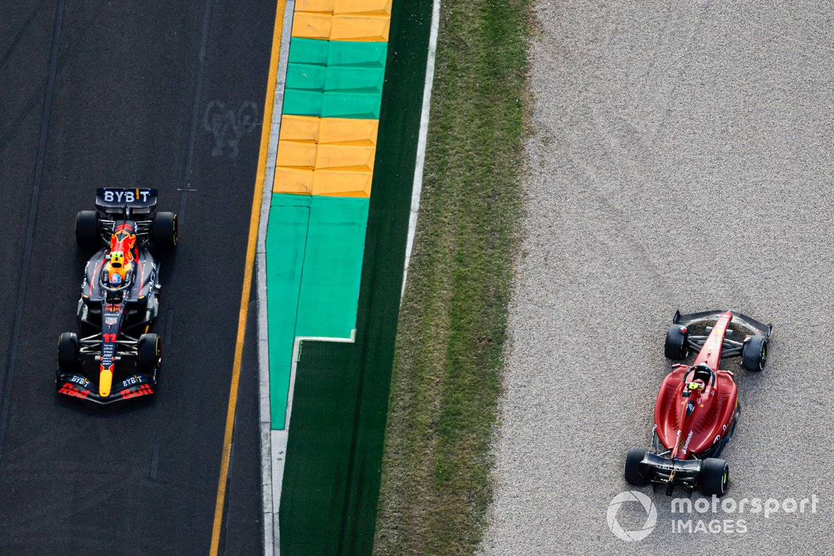 El gravel de Sainz por Australia fue sintomático de su temprana desgracia