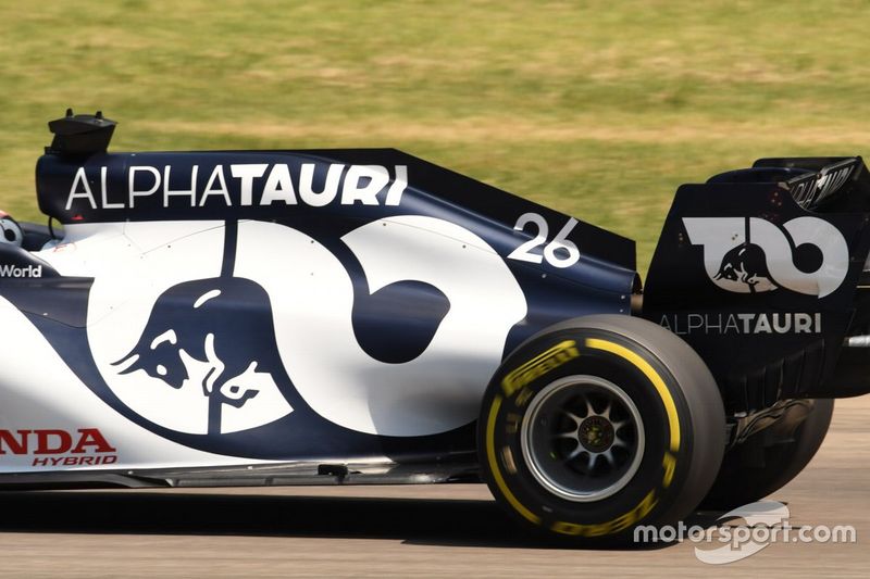 Daniil Kvyat, AlphaTauri AT01
