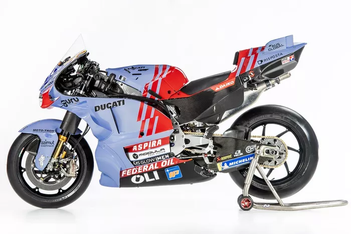 Alex Márquez, decoración de la moto Gresini Racing