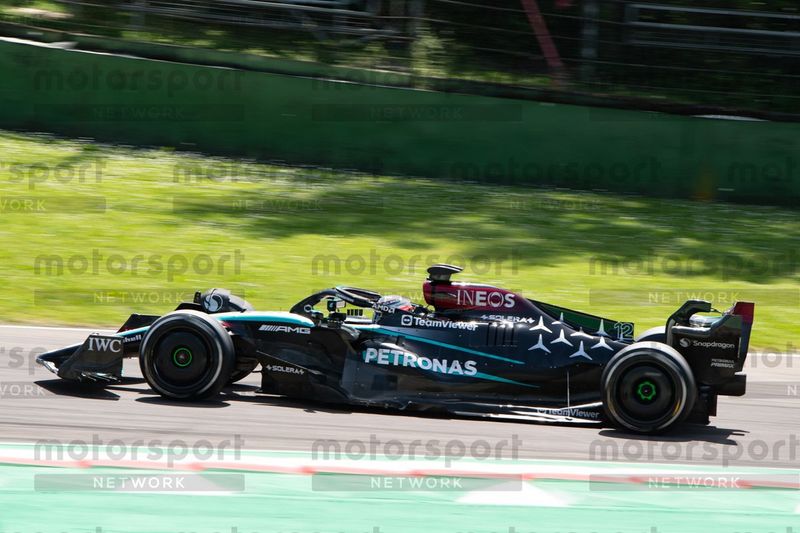 Andrea Kimi Antonelli, pruebas de Mercedes en Imola 